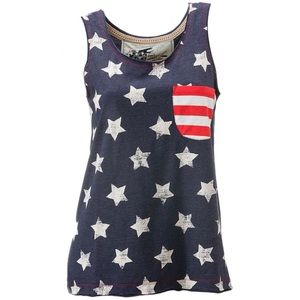 Patriotic Tank Top - Natural Reflections